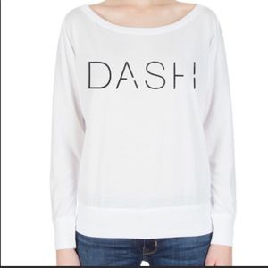 NWOT DASH long sleeve white shirt
